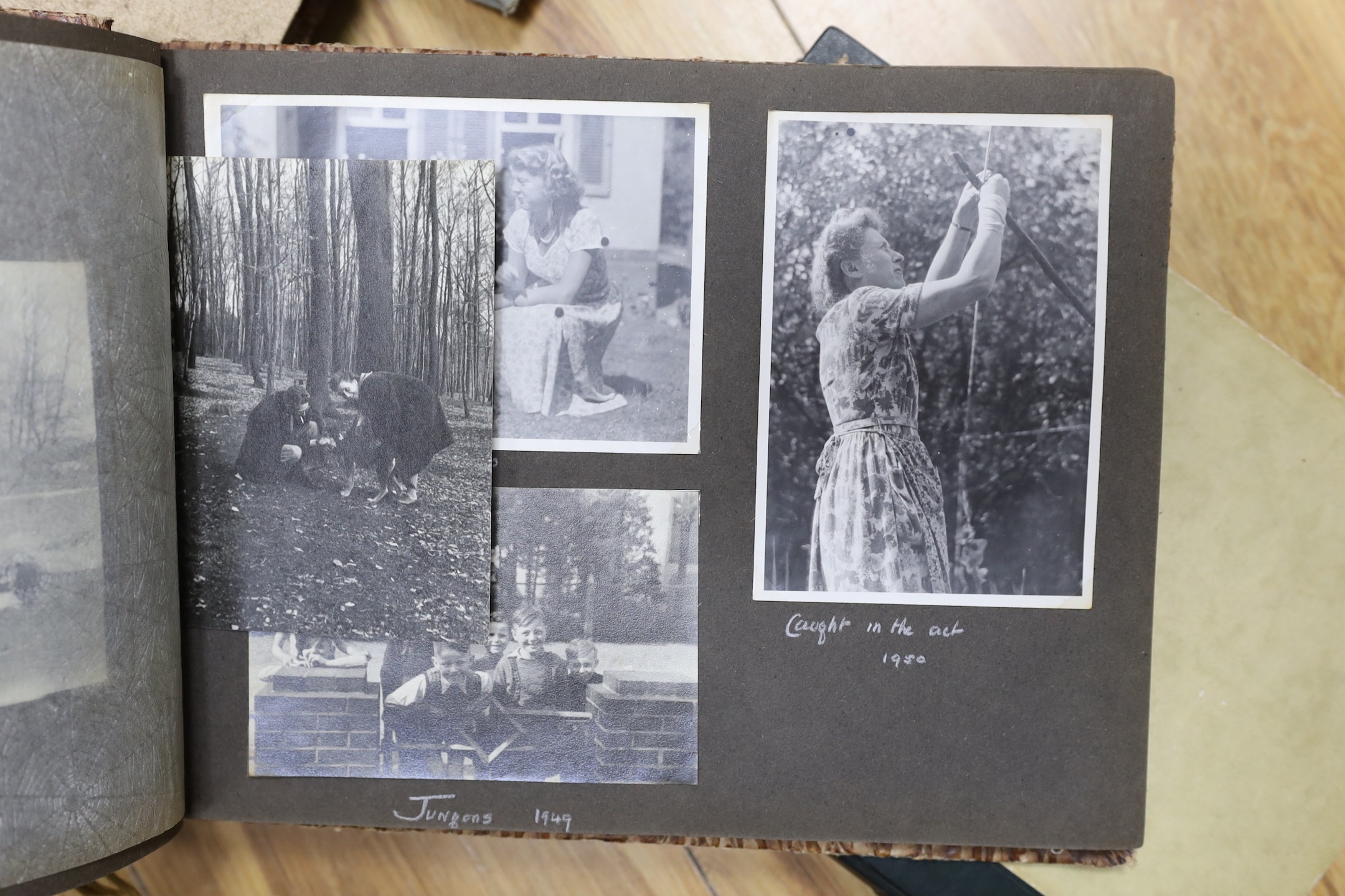 A collection of photograph albums, pre-war Germany, etc.